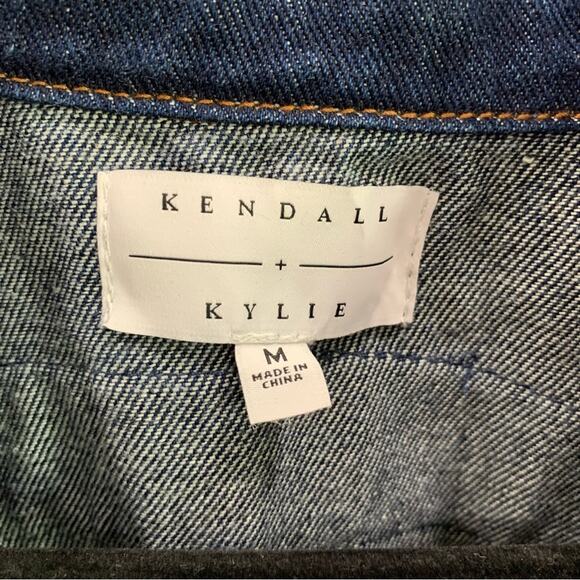 Kendall & Kylie Patched Denim Jacket - Picture 4 of 6
